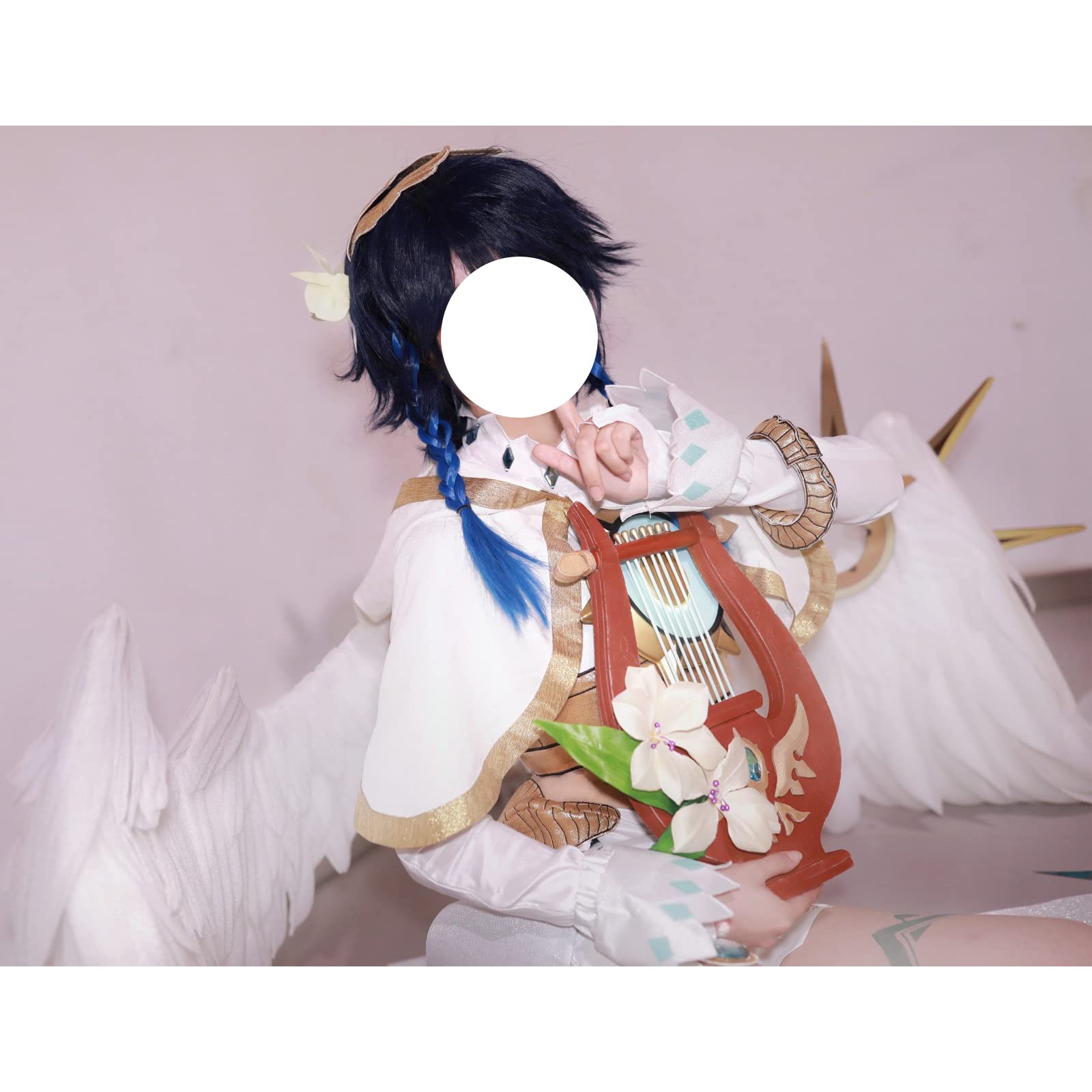 Amazon.co.jp: 原神 モンド ウェンティ 風神 バルバトス コスプレ 翼